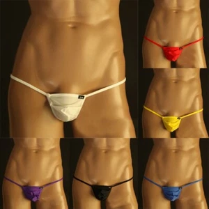 Sexy Men G-String Thong Bulge Pouch Panties Bikini T-back Underwear Briefs - Picture 1 of 20