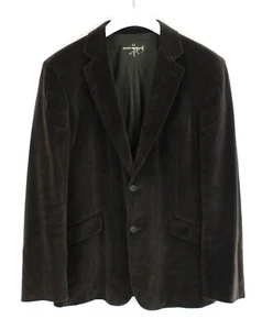 ADOLFO DOMINGUEZ Blazer Men's (EU) 52 Single Breasted Velvet Notch Lapel - Picture 1 of 16