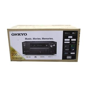 Onkyo TX-NR6050 7.2-Channel 8K/60, 4K/120Hz 90W HDR Network Smart A/V Receiver