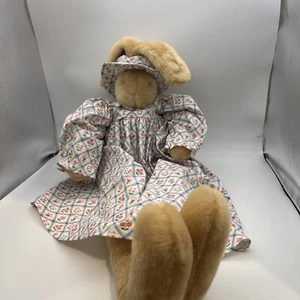 Vintage Bunnies By The Bay Peluche Coniglietto Coniglio Grande Autunno Inverno 1997 - Foto 1 di 9