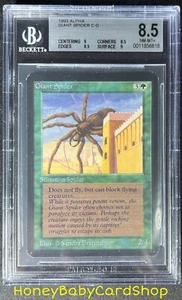 MTG Limited Edition Alpha 1993 Giant Spider BGS 8.5Q++ (Baby Quad++) NM/MT+ 9394 - Picture 1 of 6