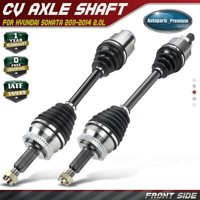 2Pcs CV Axle Shaft Assembly for Hyundai Sonata 2011-2014 2.0L Front Left & Right - Image 1 of 4