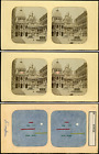 Stéréo, Italie, Venise, Façade Du Palais Des Doges, Ducal Vintage Stéréo Card Ti