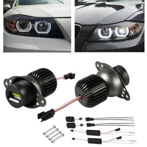 Fits For BMW E90 E91 LCI 2008-2011 LED Angel Eyes Halo Ring Marker Lights Bulbs - Bild 1 von 10