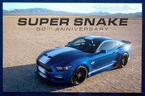 Brochure Prospekt 2015-2017 Ford Mustang Shelby Super Snake 50° Anniversario USA - Foto 1 di 1