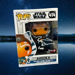 Funko Pop #414 Star Wars Ahsoka Signed Autographed Rosario Dawson Beckett COA - Picture 1 of 8