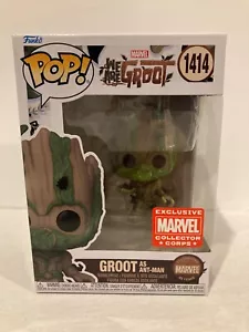 Funko Pop! We Are Groot as Ant-Man #1414 Marvel Collector Corps Exclusive Neu - Bild 1 von 1