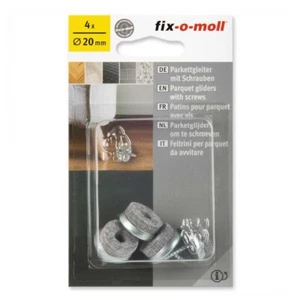 Parkettgleiter rund 20mm fix-o-moll - Bild 1 von 2