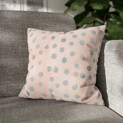 CUSHION COVER PILLOW CASE|POLKA DOTS PATTERN 10 - Image 1 of 4