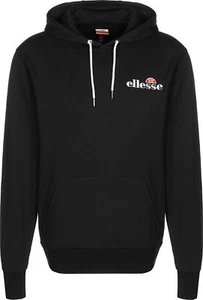 Ellesse Men's Primero Oh Hoody SHS08781 Full Sleeve Hooded Jumper in Black - Picture 1 of 1