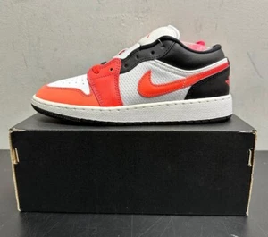 [FB4420-616] Jordan 1 Low SE Mismatched Infrared (GS) Kids Size 5 Youth *USED* - Picture 1 of 6