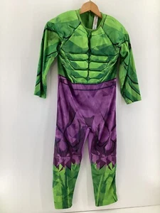 Marvel at George Hulk Suit Age 7 - 8 Years Padded Long Sleeve Chest / Shoulder - Picture 1 of 10
