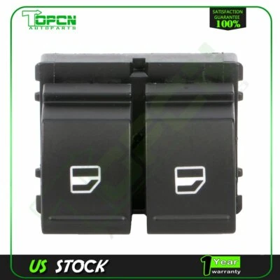 Interruptor de ventana eléctrico delantero izquierdo para VW Golf 2010-2011 2 puertas 2006-2010 VW GTI Foto 1 de 4