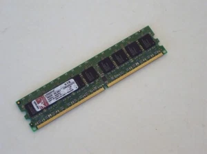 1GB Kingston KVR533D2E4/1GI DDR2 533MT/s ECC Unbuffered DIMM CL4 Intel Validated - Picture 1 of 3