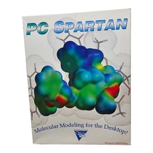 PC Spartan Molecular Modeling Software By Wafefunction Windows 95/NT Sealed - Picture 1 of 6