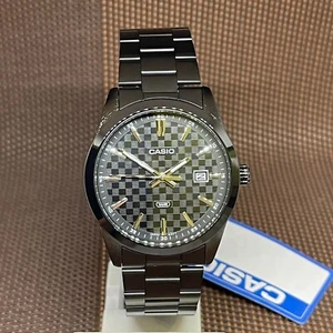 Casio MTP-VD03B-1A schwarz ionenplattiert einfaches klassisches Design lässig... - Bild 1 von 7