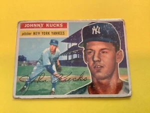 TOPPS #88  JOHNNY KUCKS NEW YORK YANKEES BASEBALL CARD - Picture 1 of 2