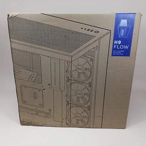 NEW NZXT H9 Flow - All Black - CM-H91FB-01 - Dual-Chamber Mid-Tower Airflow Case - Picture 1 of 5