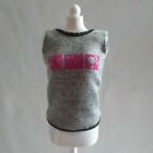 NEW Barbie Game Developer Doll Gray & Pink Tank Top ~ Fashionista Clothing