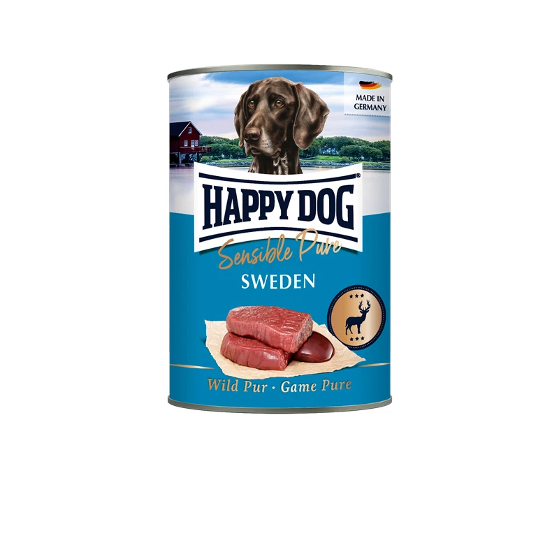 Happy Dog Dose Sensible Pure Sweden Wild 6 x 400g - Bild 1 von 1