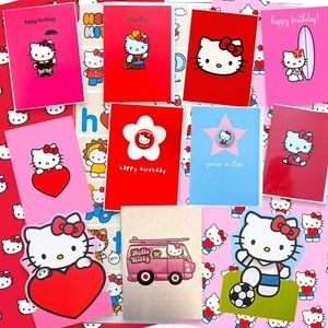 Carta da imballaggio regalo Hello Kitty 50x70 cm o cartolina compleanno San Valentino - Foto 1 di 34