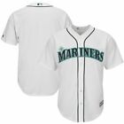 SEATTLE MARINERS MLB MAJESTIC COOL BASE WOMENS OFFICIAL ALL SEWN JERSEY NWT 