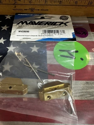 HPI / Maverick MV28090 Aluminum Main Bumper Fr & Rr for: 1/18th All Ion - Image 1 of 3