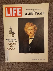 Vintage Life Magazine December 20, 1968 An Unpublished Manuscript By Mark Twain - Picture 1 of 7