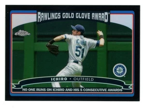 Ichiro Suzuki 2006 Topps cromo #260 refractor negro/549 Seattle Mariners - Imagen 1 de 2