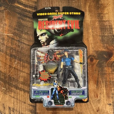 Figura ToyBiz Jill Valentine & Web Spinner Resident Evil 1998 nueva en caja envío gratuito Foto 1 de 4
