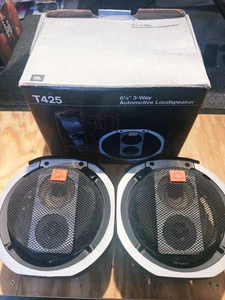 JBL T425 Modell 6,5 Zoll 3-Wege Auto Lautsprecher mit Box guter Zustand aus Japan - Bild 1 von 4