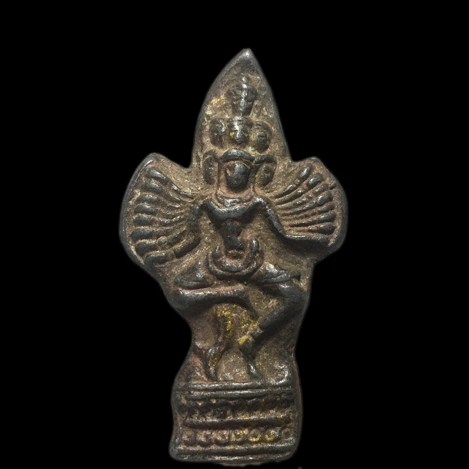 PHRA-Genuino-Tailandés-Monje-Wat-Raro-Talismán Tailandés-Buda-Amuleto Antiguo A+ Foto 1 de 4