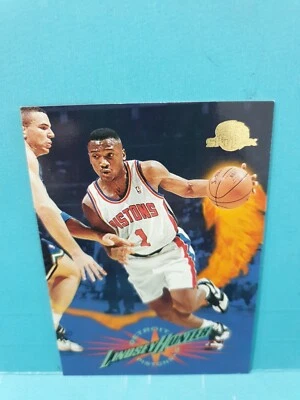 Tarjeta de baloncesto Lindsey Hunter🏆1995-96 Skybox Premium Series 1 #37🏆PUBLICACIÓN GRATUITA Foto 1 de 2