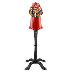 15" Vintage Candy Gumball Machine Bank with Stand 37 Inches High on Stand