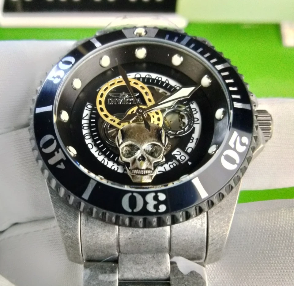 Invicta Pro Diver Automatic Watch Silver 46677