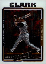 2005 Topps Chrome Update Arizona Diamondbacks Baseball Card #3 Tony Clark