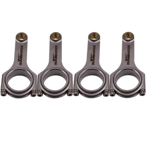 4x Bielle for Audi VW 1.8L 8V Corrado Golf G60 PG Connecting Rods ConRod + bolts - Picture 1 of 8