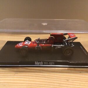 model f1 1/43 - March 711 - Ronnie Peterson - 1/43 - 1971