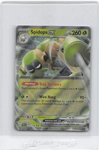 Spidops ex 019/198 - Double Rare Pokemon SV01 Scarlet & Violet Base NM - Bild 1 von 2