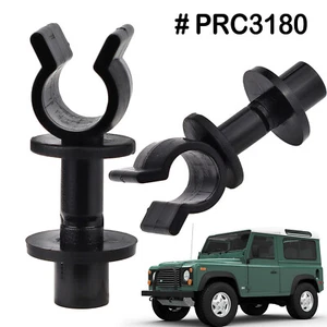 For Land Rover Defender 90 110 2pcs Hood Bonnet Support Stay Prop Clips Retainer - Picture 1 of 7