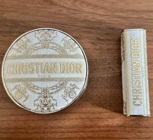 【SET】 JAPAN Dior Tuileries Lip Case & FOREVER Foundation Case Container Mirror - Picture 1 of 3