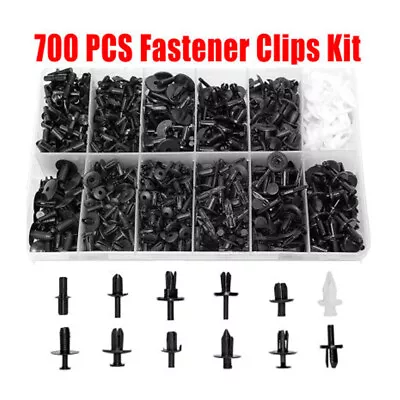 700×Car Push Pins Fastener Rivet Trim Clips Bumper Fender Panel Body Assortment - Image 1 of 4
