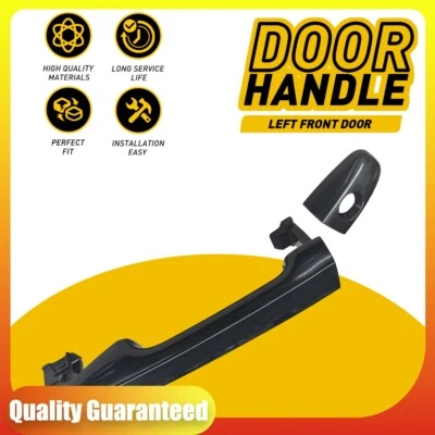 Manija de puerta exterior delantera izquierda lado del conductor negra para Toyota Sienna L 2013-2016 Foto 1 de 4