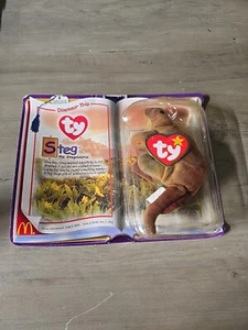 TY McDonalds Teenie Beanie Baby Steg The Stegosaurus Dinosaurier 2000 Vintage - Bild 1 von 11