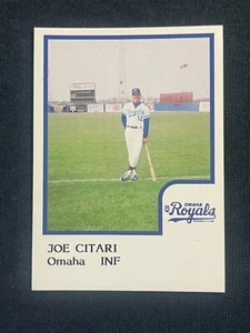 1986 ProCards Baseball Joe Citari, Omaha Royals Minor League, Near Mint - Bild 1 von 6