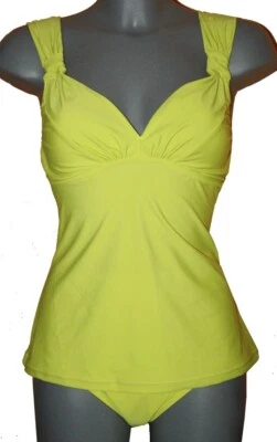 Schicker TANKINI pistazie-grün Gr.38 40 42 44 46 CUP C NEU - Bild 1 von 3