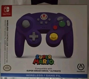 Nintendo Switch Wireless Game Cube Controller Super Smash Bros Ultimate Gold - Picture 1 of 1