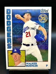 2019 Topps Update #T84U-20 Walker Buehler Silver Pack Mojo Refractor Dodgers - Picture 1 of 2