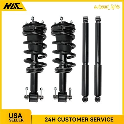 4x Amortecedores traseiros de apoios de suspensão dianteiros para Chevy Silverado e GMC Sierra 1500 4WD 2007-2013 - Imagem 1 de 4