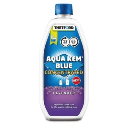 DISGREGANTE AQUA KEM BLUE CONCENTRATO LAVANDER PER WC CAMPEGGIO CAMPER - Immagine 1 di 2